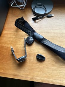 Garmin FR60 w heart rate band and foorpod