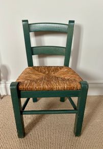 Vintage style childs wooden chair