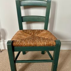 Vintage style childs wooden chair