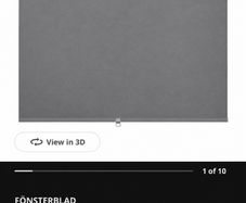Ikea Fonsterblad Block-out Roller Blind