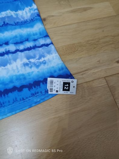 Blue Bikini Top Size 12 brand new