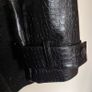 Zara Croc Effect Faux Leather Jacket, Size M, New with tags Image 5