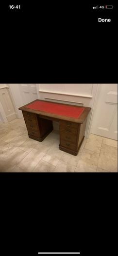 Nineteenth Century Kneehole Desk