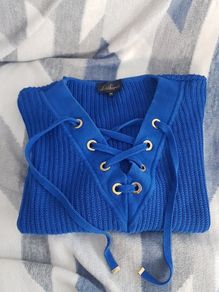 Luisa Spagnoli v neck pullover size M