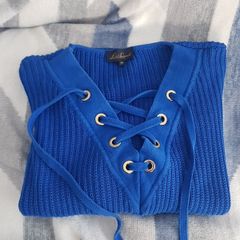 Luisa Spagnoli v neck pullover size M