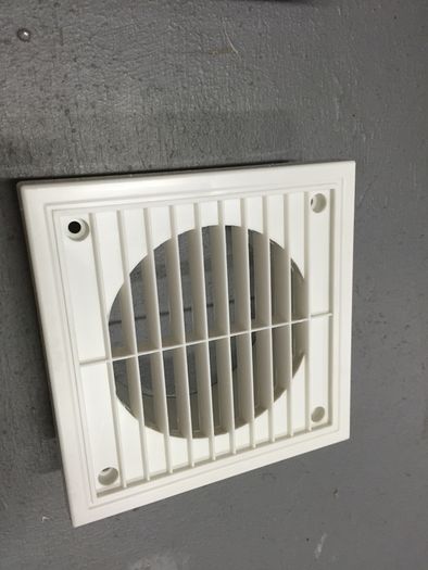 4" Fan with Timer Ducting and Grill Set