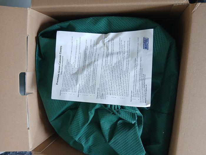 Maypole Breathable Caravan Cover MP9533 5m-5.6m