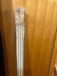 Ikea curtain rails