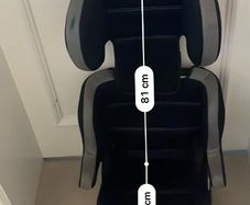 Two high-backs (one can be dismantled into two pieces), one is a travel high-back booster that folds into itself for travel.  The others are perfect for spares in the boot for lifts.  Well-used, fair condition but clean