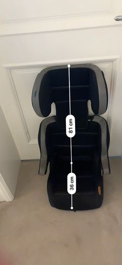 Two high-backs (one can be dismantled into two pieces), one is a travel high-back booster that folds into itself for travel.  The others are perfect for spares in the boot for lifts.  Well-used, fair condition but clean