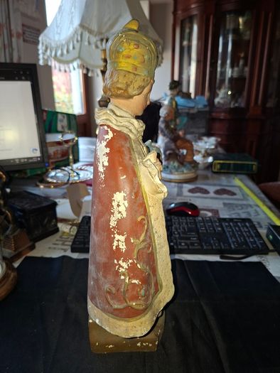 Beautiful Very Large Old Child of Prague Statue, likely produced in Ireland during the early 20th century, Postage Available or collection, Measurements are in the photo's