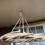 Very large 85cm diameter densely woven birch wreath BASE Image 7