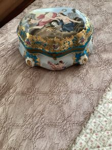 Ornate china box