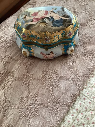 Ornate china box