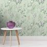 Mint/Plum Wallpaper (FREE POSTAGE) Image 2