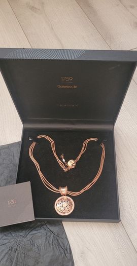 Newbridge x Guinness 2015 Limited Edition Rose Gold Necklace