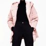 Zara Pink Puffer Jacket Image 5