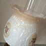 Stunning Antique Brass Oil Lamp Image 7