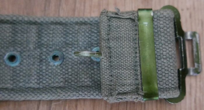 BRITISH ARMY 58 Patt WEBBING Belt Genuine Para SAS VIntage Canvas Falklands