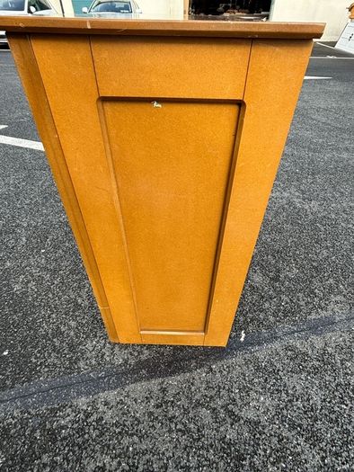Price Drop 80euro - Bar Counter - Worn Veneered Mdf