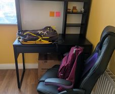 IKEA table + chair