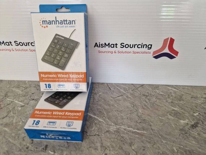 Manhattan Numeric Keypad, Wired, USB-A