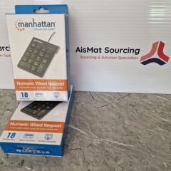 Manhattan Numeric Keypad, Wired, USB-A
