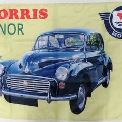 Morris Minor Flag(Dark Blue).