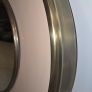 Deep round mirror detail and dusty pink Image 2