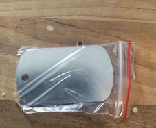 dog tags 200 blank tags