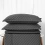 Quilted Pillowcase / Oxford Pillowcases with Pattern Image 3