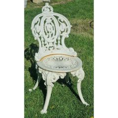 Cast Iron Chair Ornate CH-R-703B