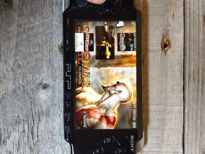 Playstation PSP modded 50 games 64gb sd card