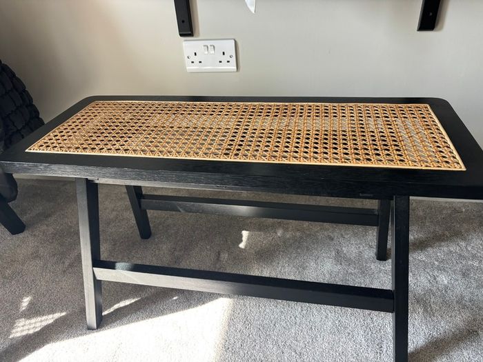 Rattan Chair & matching bench