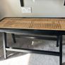 Rattan Chair & matching bench Image 6