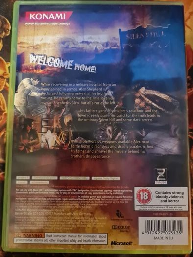 Silent Hill Homecoming Xbox 360