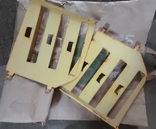Metal parts from BBQ that no longer exists