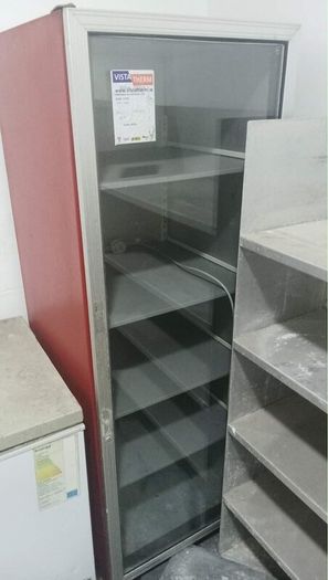 Commercial fridge and freezer
