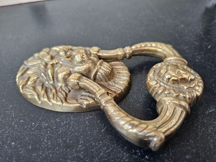 Solid Brass Lion Door Knocker