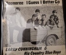 Larry Cunningham And His Country Blue Boys Doonaree I Guess I Better Go 7 inch Vinyl Record