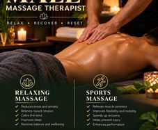 Male Massage Therapist