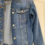 Girls Zara denim jacket age 10 Image 2