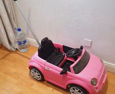 Fiat 500 push along car