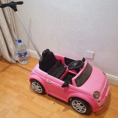 Fiat 500 push along car