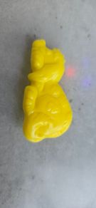 Yellow Dog Brush from Barnacle Big Brother Ponies HTF MLP G1 My Little Pony Accessories