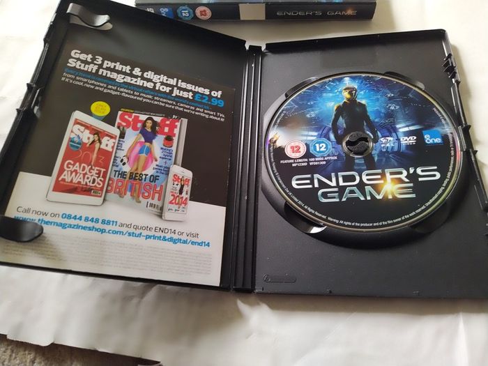 Ender's Game Dvd