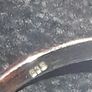 935 high silver large Amber ring Image 3