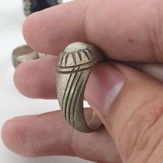 Antique Treasure Jewellery Lot 15 Traditional Brass Statement Rings