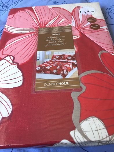 Reversible double duvet set