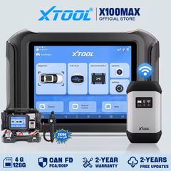 XTOOL X100 MAX Key Programmer With KC501 All Key Lost Car Diagnostic Tool 42+ Reset ECU Coding Update of X100 PAD3 Elite FCA